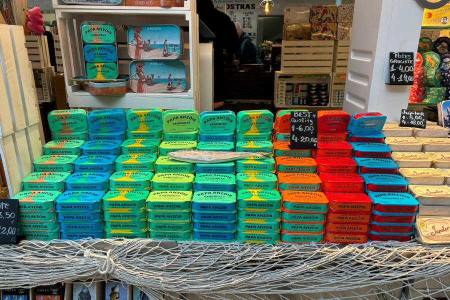 portugalské sardinky papa anzóis